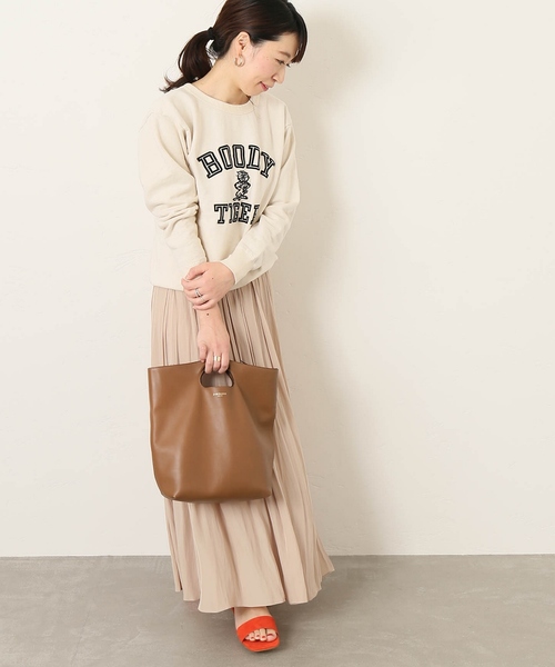 MIXTA（ミクスタ）の「【Mixta/ミクスタ】BODY TIGERC/N L/S SWEAT SET IN： スウェット◆（スウェット・レディース・ホワイト/グレー/キャメル・XS）」の6枚目の写真