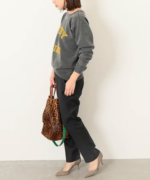 MIXTA（ミクスタ）の「【Mixta/ミクスタ】BODY TIGERC/N L/S SWEAT SET IN： スウェット◆（スウェット・レディース・ホワイト/グレー/キャメル・XS）」の8枚目の写真