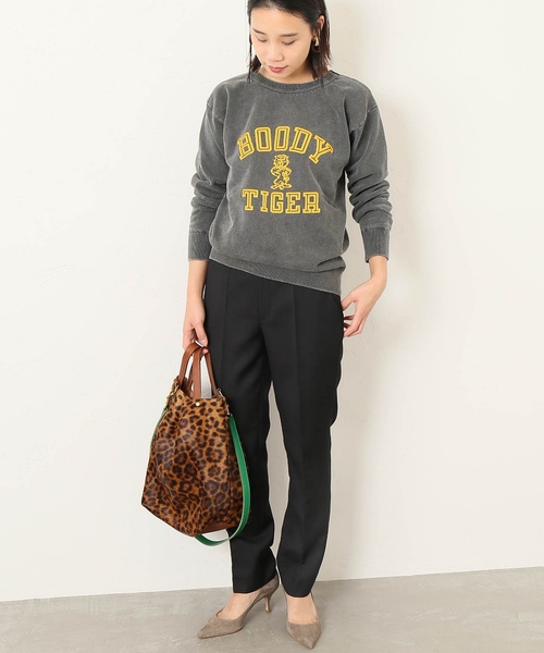 MIXTA（ミクスタ）の「【Mixta/ミクスタ】BODY TIGERC/N L/S SWEAT SET IN： スウェット◆（スウェット・レディース・ホワイト/グレー/キャメル・XS）」の9枚目の写真