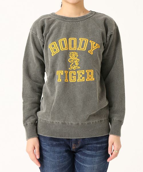 MIXTA（ミクスタ）の「【Mixta/ミクスタ】BODY TIGERC/N L/S SWEAT SET IN： スウェット◆（スウェット・レディース・ホワイト/グレー/キャメル・XS）」の13枚目の写真
