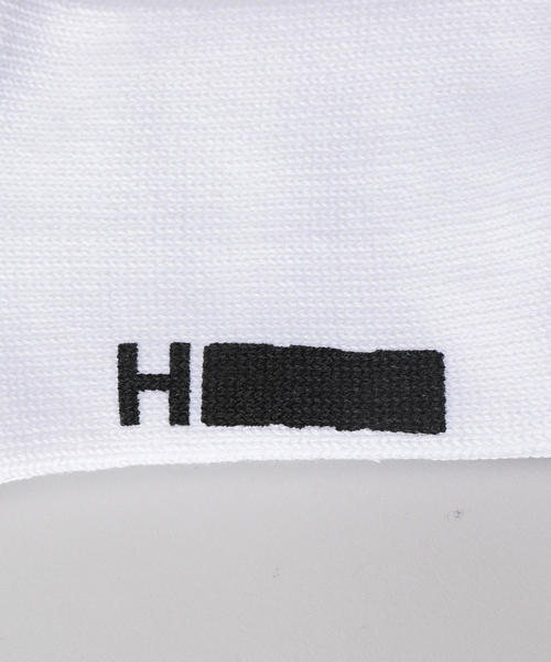 H　BEAUTY&YOUTH UNITED ARROWS（エイチビューティーアンドユースユナイテッドアローズ）の「＜H＞LOGO LOOSE SOCKS/ソックス（ソックス/靴下・メンズ・ホワイト・FREE）」の5枚目の写真