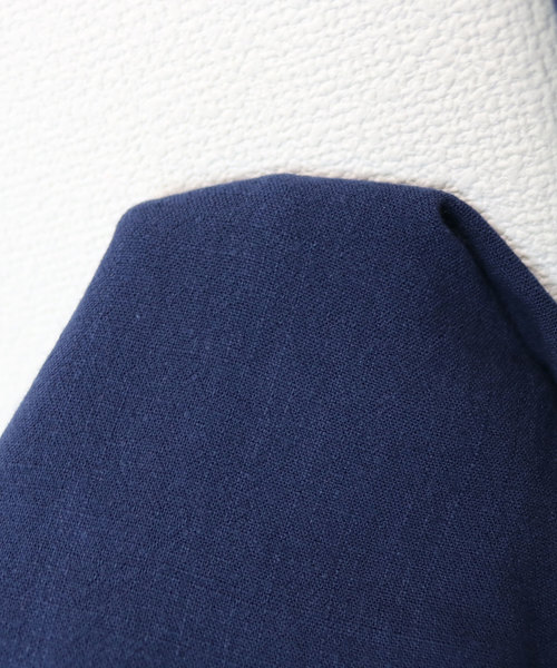 andme(アンドミー)の「麻レーヨンワイドパンツ(その他パンツ・レディース・ネイビー/レッド/カーキ/ライトブラウン/オートミール・M/L)」の18枚目の写真