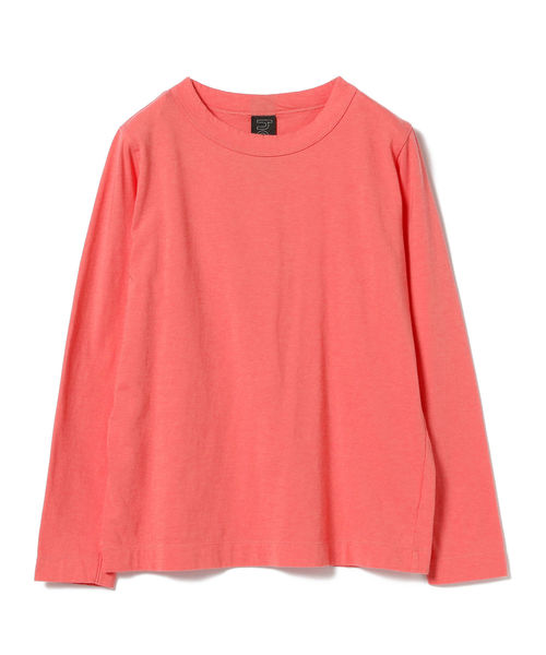 homspun（ホームスパン）の「homspun / ロングスリーブ Tシャツ ＜WOMEN＞（Tシャツ/カットソー・レディース・ブラック/ピンク/ネイビー・MEDIUM/LARGE）」の9枚目の写真