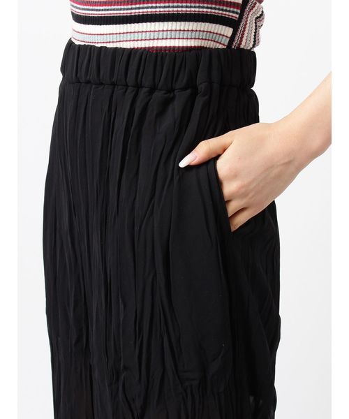 EVRIS(エヴリス)の「WRINKLEパンツ(その他パンツ・レディース・ブラック/ベージュ・FREE)」の12枚目の写真