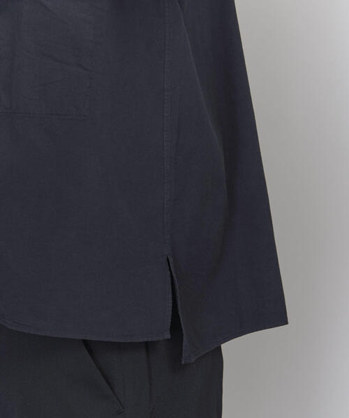 blurhms(ブラームス)の「<blurhms> CHAMB BOX SSL/シャツ ◆(シャツ/ブラウス・メンズ・ライトブルー/ネイビー・3/2)」の11枚目の写真