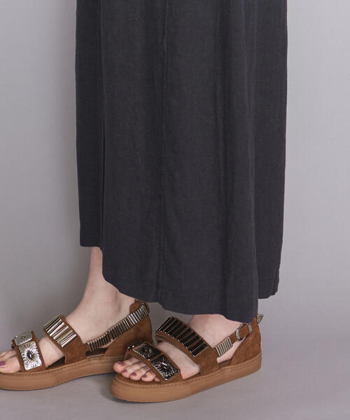 BEAUTY&YOUTH UNITED ARROWS（ビューティーアンドユースユナイテッドアローズ）の「BY サファリノースリーブワンピース（ワンピース・レディース・オフホワイト/ダークグレー・FREE）」の21枚目の写真