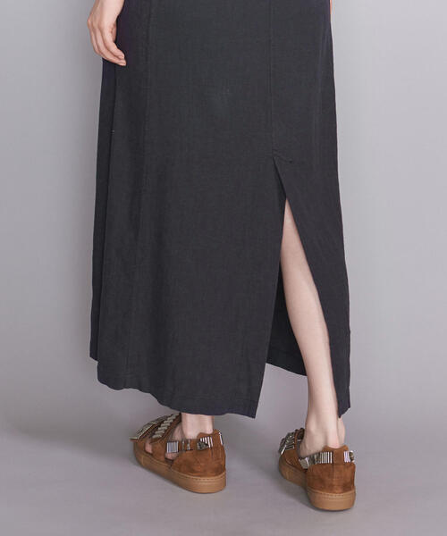 BEAUTY&YOUTH UNITED ARROWS（ビューティーアンドユースユナイテッドアローズ）の「BY サファリノースリーブワンピース（ワンピース・レディース・オフホワイト/ダークグレー・FREE）」の13枚目の写真