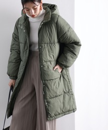 ロング丈ジップアップロングコート