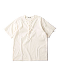 SC: PRIMEFLEX(R) リネン ヘンリーネック Tシャツ