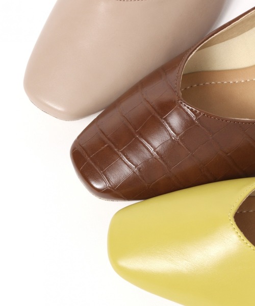 GLOBAL WORK（グローバルワーク）の「【抗菌防臭】らくっションパンプス/841394（パンプス・レディース・ホワイト/ブラック/シルバー/ボルドー/ブラウン系その他/ライトベージュ/ブラック系その他/イエロー/ブラウン/ベージュ系その他/ホワイト系その他2/グレー系その他・SMALL/MEDIUM/LARGE）」の15枚目の写真