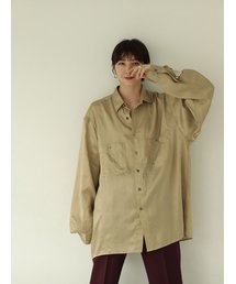 TODAYFUL | サテンオーバーシャツ(シャツ/ブラウス)