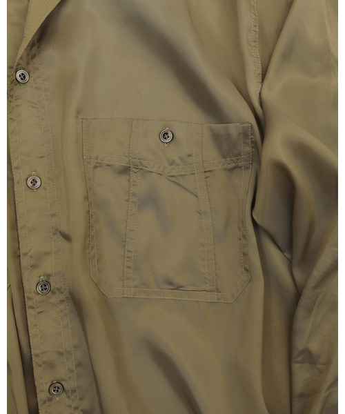 TODAYFUL - ELICA　TODAYFUL サテンオーバーシャツ　シャツ TODAYFUL（トゥデイフル）の「クレープサテンオーバーシャツ