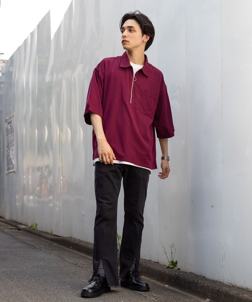 WEGO(ウィゴー)の「WEGO/センタースリットデニムパンツ(デニムパンツ・メンズ・ブラック/インディゴブルー・MEDIUM/LARGE)」の20枚目の写真