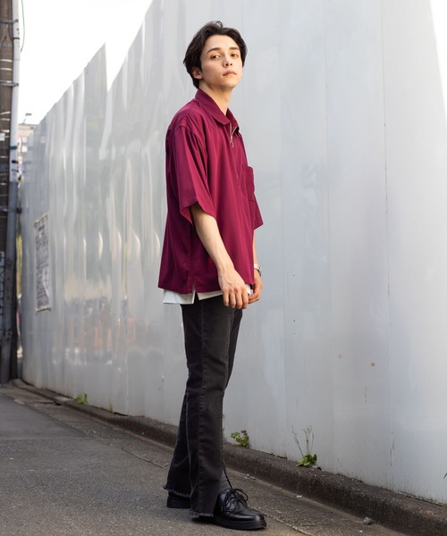 WEGO(ウィゴー)の「WEGO/センタースリットデニムパンツ(デニムパンツ・メンズ・ブラック/インディゴブルー・MEDIUM/LARGE)」の15枚目の写真
