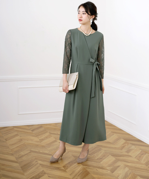 特価タイムセール Jeloud ブージュルード のワンピース 結婚式 や二次会に使える 袖レーススカウチョオールインワン を購入できます Bou Jeloud ワンピースjeloud ブージュルード のファッション 結婚式や二次会に使える 袖レーススカウチョ