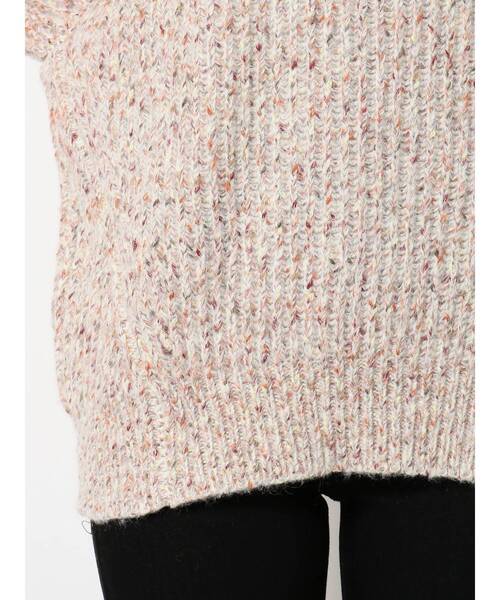 EMODA(エモダ)の「バルキーボトルネックニット(ニット/セーター・レディース・ホワイト/ブラック/ブルー/キャメル・FREE)」の20枚目の写真