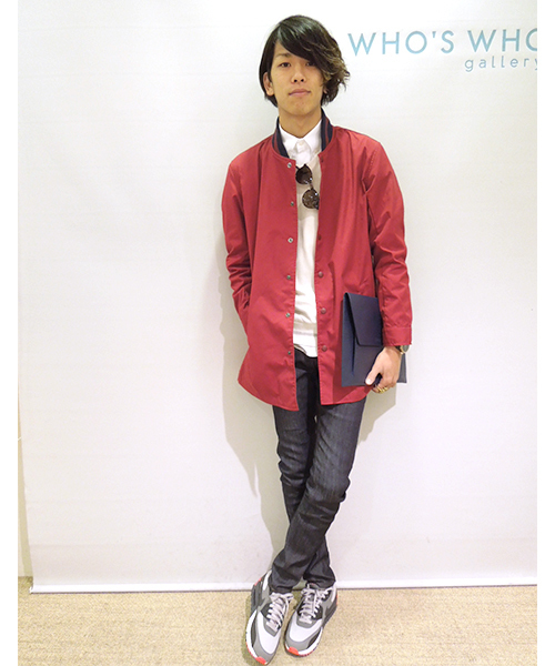 WHO'S WHO gallery(フーズフーギャラリー)の「【期間限定セール】【TABLE TALK】WELDER CLUTCH(クラッチバッグ・メンズ・ネイビー/レッド/グレー・FREE)」の11枚目の写真