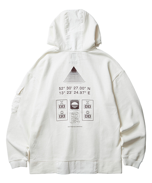 Liberaiders(リベレイダース)の「LIBERAIDERS リベレイダース / TRIANGLE HOODIE トライアングル フーディ― パーカー / 763041903(パーカー・メンズ・ホワイト/ブラック/オリーブ・MEDIUM/LARGE/X-LARGE)」の5枚目の写真
