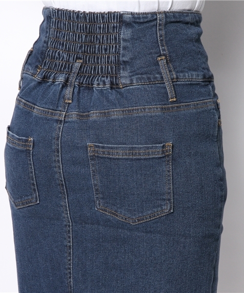 WEGO（ウィゴー）の「WEGO/タックペンシルスカート（スカート・レディース・ブラック/インディゴブルー/ネイビー/その他1・FREE）」の8枚目の写真