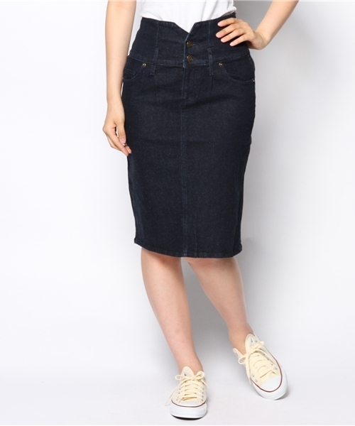 WEGO（ウィゴー）の「WEGO/タックペンシルスカート（スカート・レディース・ブラック/インディゴブルー/ネイビー/その他1・FREE）」の20枚目の写真