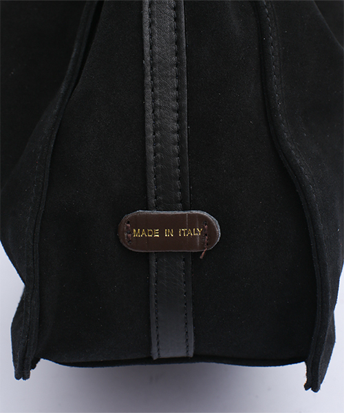 NANO universe（ナノユニバース）の「POPCORN/別注ドロストバッグ/L（ショルダーバッグ・レディース・ブラック/チャコール/ベージュ/ダークグリーン/ダークネイビー/レッド系その他・FREE）」の14枚目の写真