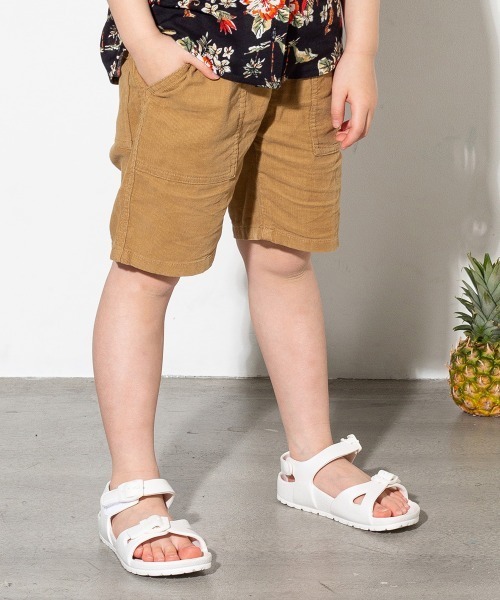 MAKE YOUR DAY（メイクユアデイ）の「【リンクコーデ】サマーコールパンツ■80～140cm（その他パンツ・キッズ・オリーブ/ベージュ/ネイビー/ピンク/レンガ・110/80/100/90/140/130/120）」の2枚目の写真