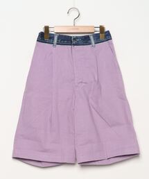 ブランド古着 メンズのパンツ パープル 紫色系 ハーフ ひざ丈 古着通販 Zozoused