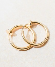 Pimientos（ピミエントス）の「ブラス　15㎜フープイヤリング（イヤリング）」