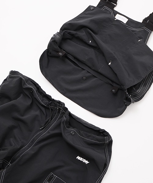 HOLIDAY（ホリデイ）の「ATTACHMENT WORK VEST アタッチメントワークベスト（ベスト・レディース・ホワイト/ブラック・ONE SIZE）」の5枚目の写真