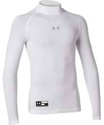 UAヒートギアアーマー コンプレッション ロングスリーブ モック シャツ（ベースボール/KIDS）