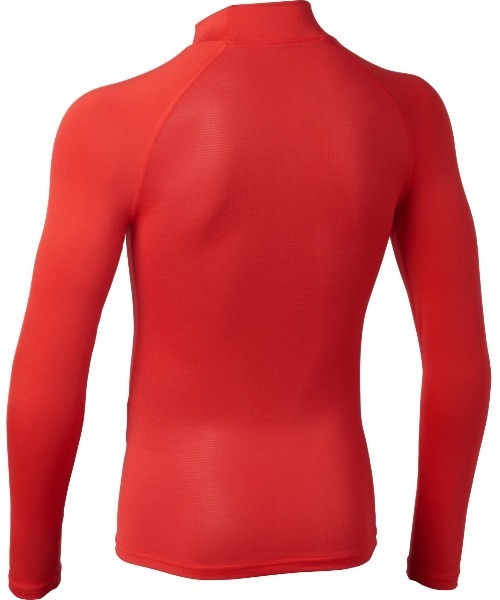 UNDER ARMOUR（アンダーアーマー）の「UAヒートギアアーマー コンプレッション ロングスリーブ モック シャツ（ベースボール/KIDS）（Tシャツ/カットソー・キッズ・ブラック/レッド/ネイビー/ロイヤルブルー/ホワイト・140cm/150cm/130cm/160cm）」の10枚目の写真