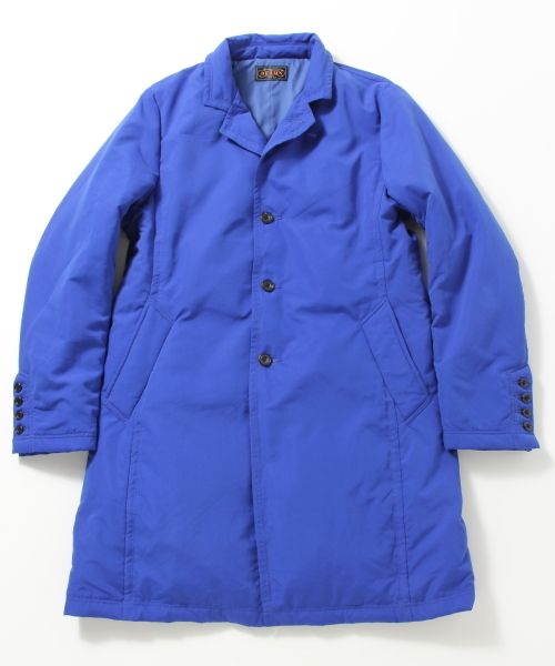 BEAMS PLUS（ビームスプラス）の「◎BEAMS PLUS / ダウン チェスターコート（チェスターコート・メンズ・ベージュ/ブルー/ネイビー・LARGE/SMALL/MEDIUM/X-LARGE）」の6枚目の写真