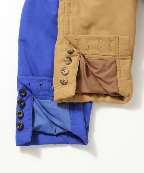 BEAMS PLUS（ビームスプラス）の「◎BEAMS PLUS / ダウン チェスターコート（チェスターコート・メンズ・ベージュ/ブルー/ネイビー・LARGE/SMALL/MEDIUM/X-LARGE）」の18枚目の写真