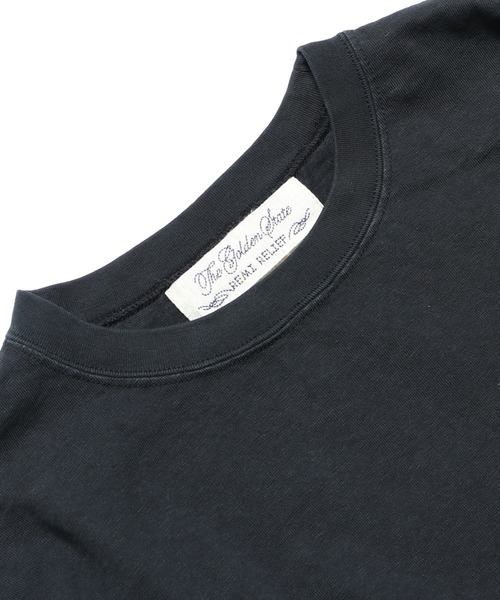 REMI RELIEF(レミレリーフ)の「REMI RELIEF/レミレリーフ × BRIEFING 20/2TC天竺ブリーフィング半袖T(Tシャツ/カットソー・メンズ・カーキ/ブラック/ベージュ・M/L/XL)」の5枚目の写真