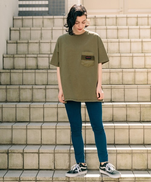 REMI RELIEF(レミレリーフ)の「REMI RELIEF/レミレリーフ × BRIEFING 20/2TC天竺ブリーフィング半袖T(Tシャツ/カットソー・メンズ・カーキ/ブラック/ベージュ・M/L/XL)」の20枚目の写真