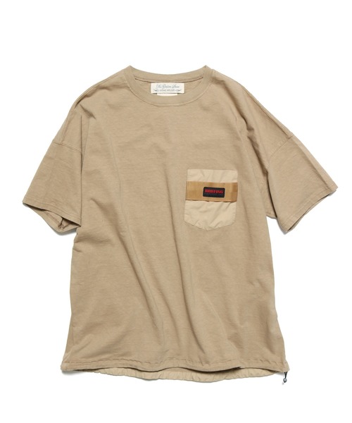 REMI RELIEF(レミレリーフ)の「REMI RELIEF/レミレリーフ × BRIEFING 20/2TC天竺ブリーフィング半袖T(Tシャツ/カットソー・メンズ・カーキ/ブラック/ベージュ・M/L/XL)」の21枚目の写真