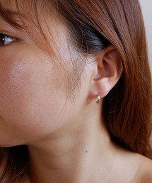 【kare】【片耳用】銀製 シルバー925ラウンド ミニフープピアス/ユニセックス