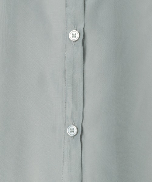 Heather（ヘザー）の「オーガンジーシアーシャツ　892133（シャツ/ブラウス・レディース・ホワイト/ブラック/グレー系その他/ベージュ系その他/ピンク系その他/ライトベージュ/グリーン系その他5・FREE）」の19枚目の写真