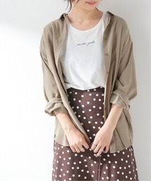 SLOBE IENA | ウォッシャブルレーヨンベーシックシャツ【手洗い可能】◆(シャツ/ブラウス)