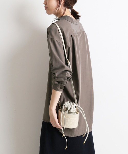 セール】ウォッシャブルレーヨンベーシックシャツ【手洗い可能