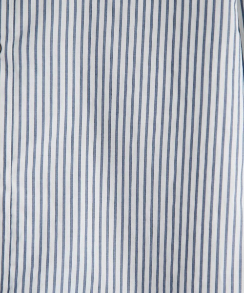 yuw（ユウ）の「エリフリルシャツ　922958（シャツ/ブラウス・レディース・ブラック/オフホワイト/ストライプ・FREE）」の10枚目の写真