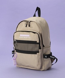 LOVETOXIC（ラブトキシック）の「ハートチャームメッシュポケットDパック（バックパック/リュック・キッズ）」