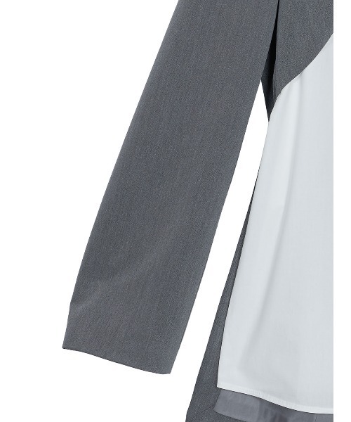 送料無料‼️ アメリヴィンテージ　shirt set jkt シャツ+スーツセット Ameri（アメリ）の「SHIRT SET JACKET（テーラードジャケット