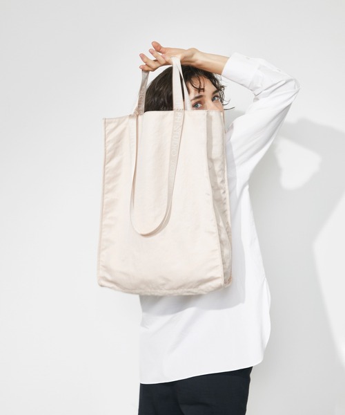 JOSEPH STUDIO（ジョゼフストゥディオ）の「オリジナル4WAYエコトートバッグ（エコバッグ/サブバッグ・レディース・ブラック系/ピンク系・F）」の2枚目の写真