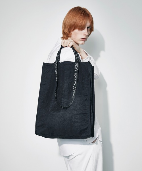 JOSEPH STUDIO（ジョゼフストゥディオ）の「オリジナル4WAYエコトートバッグ（エコバッグ/サブバッグ・レディース・ブラック系/ピンク系・F）」の7枚目の写真