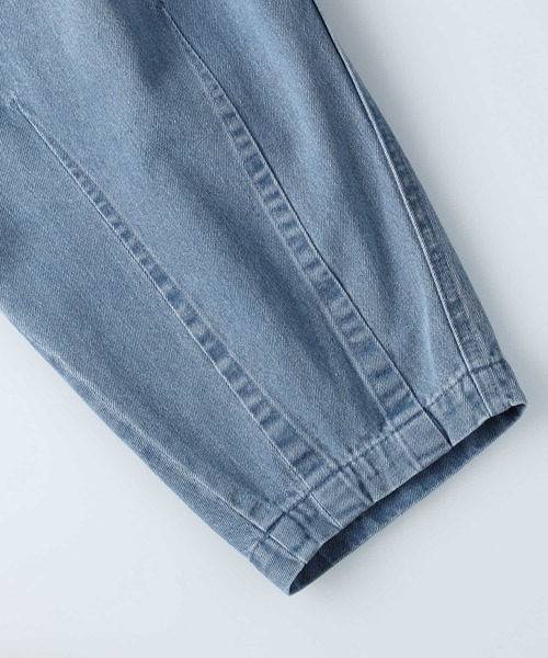 RAG MACHINE（ラグマシーン）の「【RAG MACHINE】スラウチワイドパンツ（デニムパンツ・レディース・ダークインディゴブルー/ノンウォッシュ・M/L）」の21枚目の写真