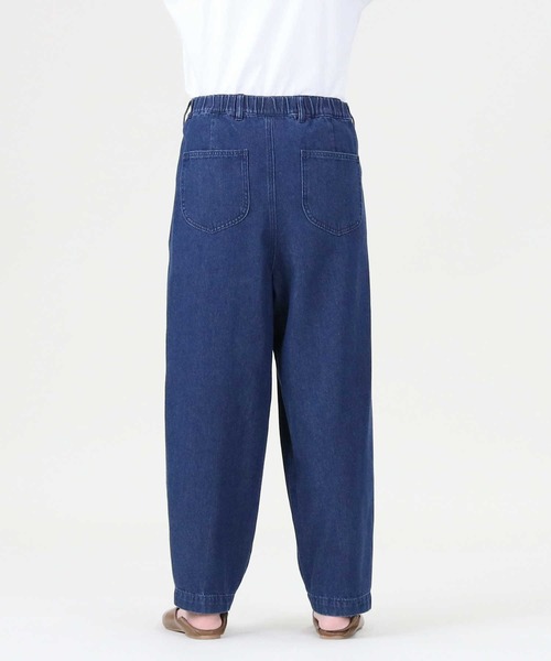 RAG MACHINE（ラグマシーン）の「【RAG MACHINE】スラウチワイドパンツ（デニムパンツ・レディース・ダークインディゴブルー/ノンウォッシュ・M/L）」の18枚目の写真