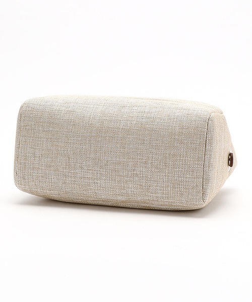 MONO　COMME CA（モノコムサ）の「ポーチ付き リネンライク ５Wayバッグ（ハンドバッグ・レディース・ブラウン/ベージュ・FREE）」の17枚目の写真