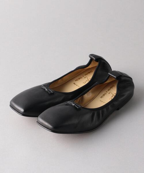 K.Spin（ケースピン）の「【別注】K.Spin PetitRBN FLT（パンプス・レディース・ブラウン/ホワイト/ブラック・37/38/36）」の2枚目の写真