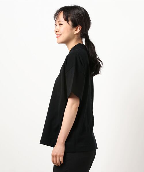 Maison de Beige（メゾンドベージュ）の「《Maison de Beige》ポロニット（ニット/セーター・レディース・ホワイト/ブラック・9号）」の4枚目の写真